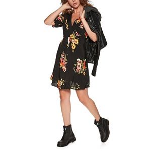 Free People Neon Garden Mini Dress